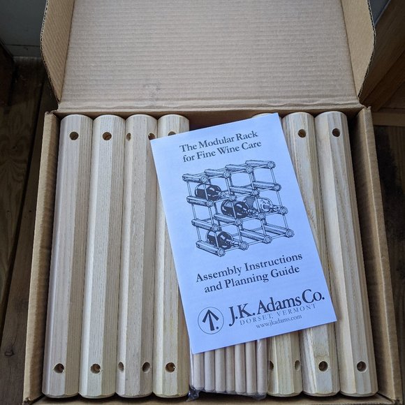 JK Adams Wine Rack - 12 bottle builder pack - Picture 2 of 2